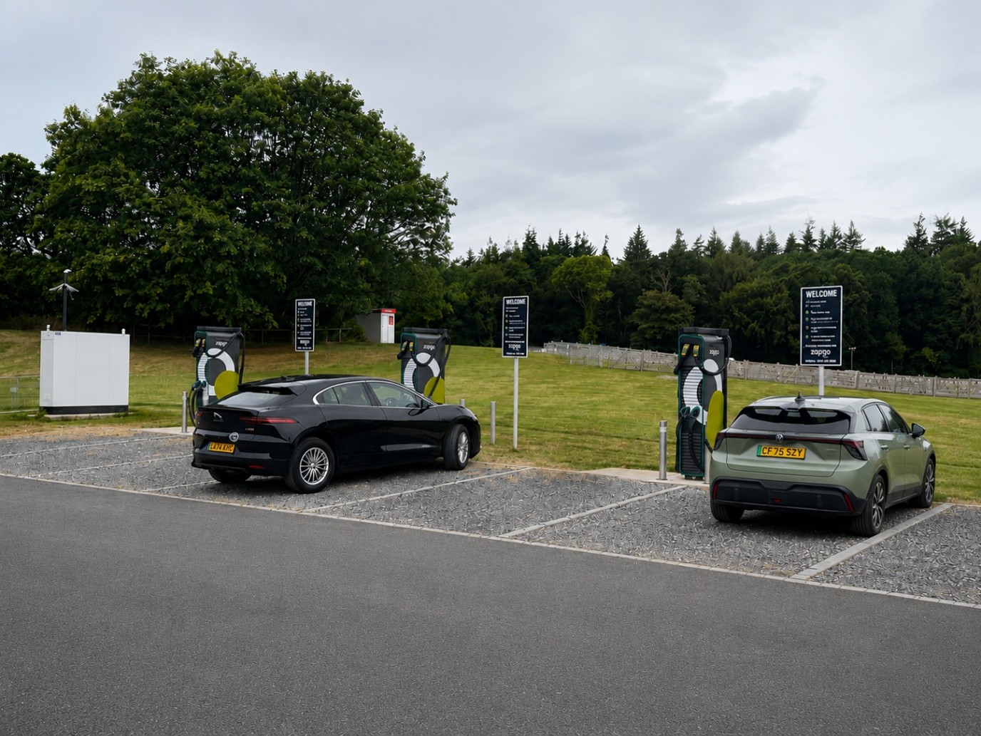 Cartmel Racecourse ultra-rapid EV charging hub